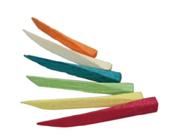 Polydentia Anatomical Wooden Wedges Assorted; Pack/400