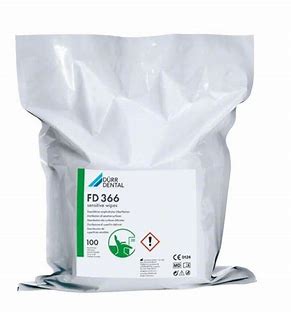 Durr FD 366 Sensitive Wipes Refill 4x100