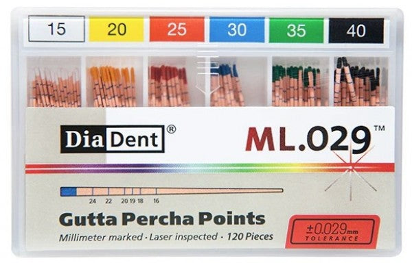 DiaDent Dia-ISOGT Gutta Percha (.02 taper)