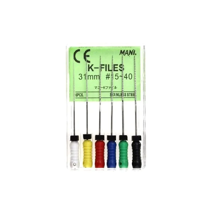 MANI K-Files 31mm 6/Pack