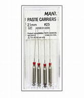 MANI SPIRAL PASTE FILLER/CARRIER 21MM, 4PCS/PACK