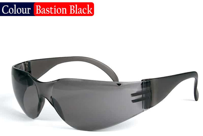 Bastion Safety Glasses - Black Lens