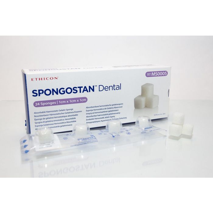 Haemostatic Gelatin Spongostan Ethicon Absorbable Sterile