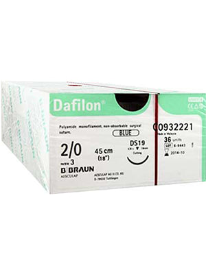Braun Dafilon (Non-Absorbable) 36/Box