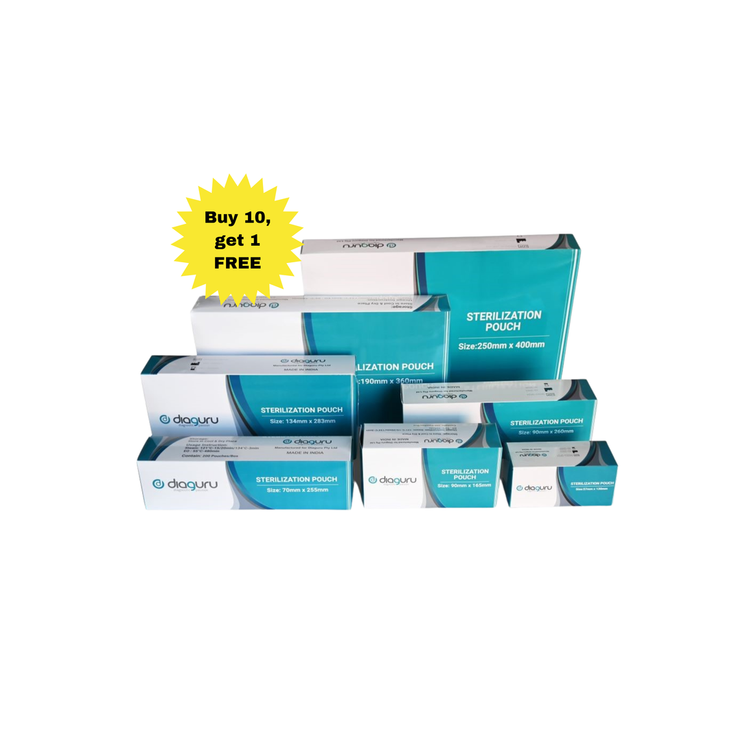 DiaGuru Autoclave Pouch 200/Pack