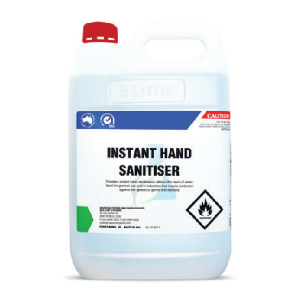 Antibacterial Instant Hand Sanitiser Gel 5 Litre