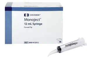 MONOJECT CURVED TIP SYRINGE 12ml - Box/50