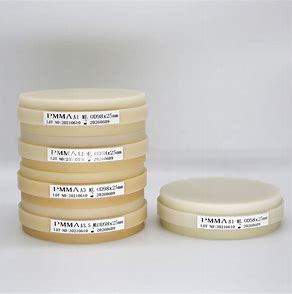 Open Type Milling PMMA Disks - 15mm