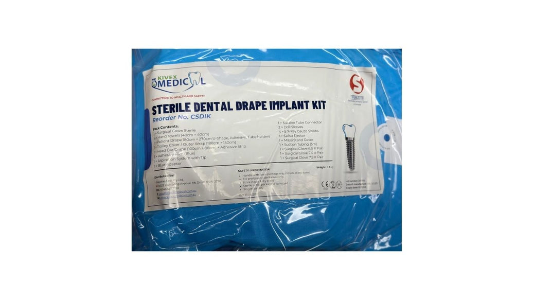 Sterile Dental Drape Implant Kit