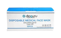 Diaguru Earloop Facemask Blue 50/Box
