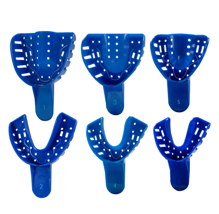 Disposable Perforated Impression Trays, Pack/12